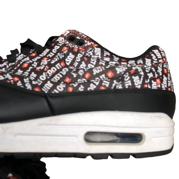 Rare 2018 Nike Air Max 1 Just Do It Pack Black Size 8.5 - Picture 11 of 15